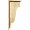 Ekena Millwork Newport Rough Sawn Corbel w/Backplate, Douglas Fir, 6"W x 10"D x 22"H COR06X10X22NEW01RDF - alternate 2